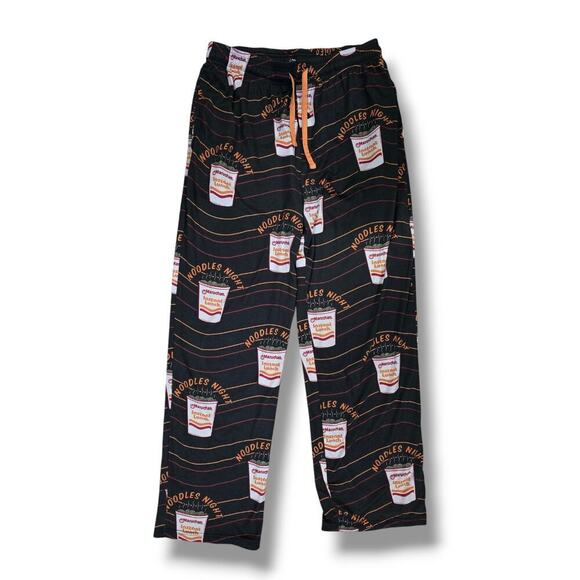 Maruchan Men’s Multicolor Noodle Print Lounge Pajama Pants Medium - Picture 1 of 9